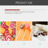 21 Hole Acrylic Cake Lollipop Clear Display Stand Holder Base Shelf
