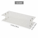 21 Hole Acrylic Cake Lollipop Clear Display Stand Holder Base Shelf