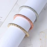 2100Pcs 6Mm CCB Charm Spacer Beads Wheel Bead Flat Round Loose Beads