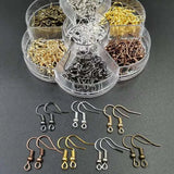 210pcs Mixed Color Earring Hooks DIY Jewelry Findings