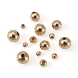 210pcs Golden Plated Brass Spacer Beads DIY Jewelry Making Accessories