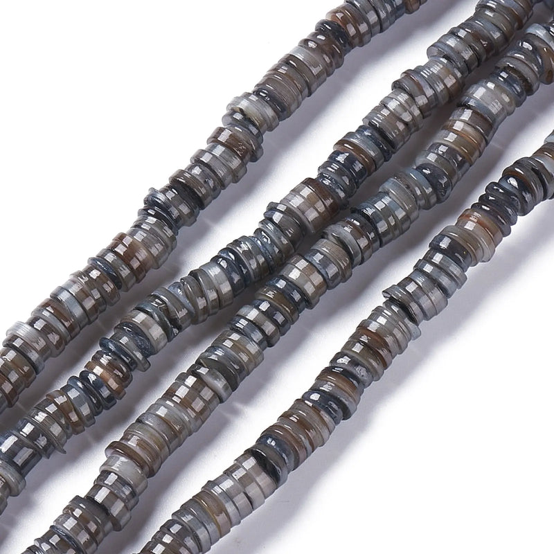 Natural Shell Bead Flat Round Heishi Beads Chip Loose Spacer DIY Jewelry Making