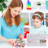 2150Pcs Acrylic Letter Beads for DIY Bracelet Jewelry Making