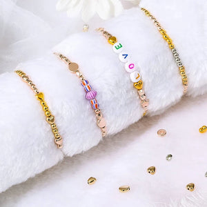 2160-Piece Mixed Spacer Beads Set for Bracelet Making