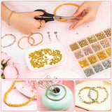 2160-Piece Mixed Spacer Beads Set for Bracelet Making
