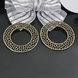 10PCS 49MM Antique Zinc Alloy Circle Pendants DIY Jewelry Findings