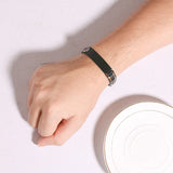 Men's Matte Finished Stainless Steel Bracelet