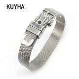 Stylish Stainless Steel Charm Bracelet for Women