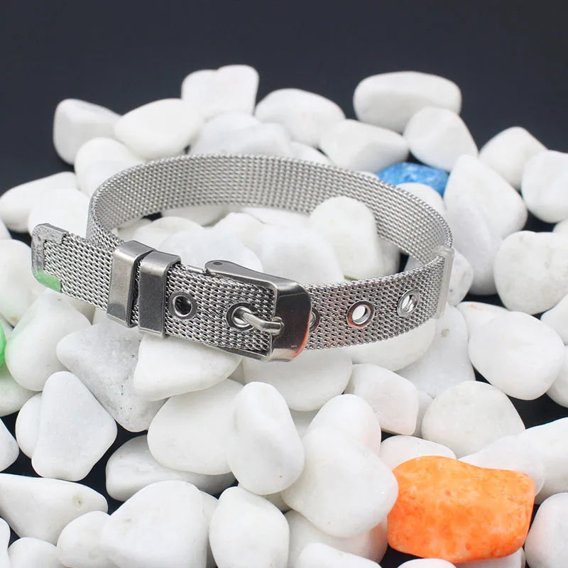 Stylish Stainless Steel Charm Bracelet for Women