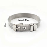 Stylish Stainless Steel Charm Bracelet for Women