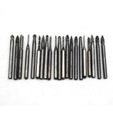 21PCS High Speed Tungsten Needle Dental Drill Set 2.35mm/3mm