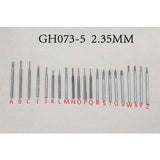 21PCS High Speed Tungsten Needle Dental Drill Set 2.35mm/3mm