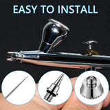 21Pcs Airbrush Nozzle Cap Kit Replacement Part