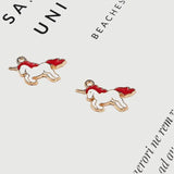 Unicorn Glazing Colorful Earring Necklace Pendants