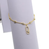 Zirconia Charm Anklet Foot Chain Summer Bracelet Beach Foot Jewelry
