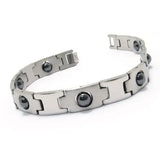 Stainless Steel Magnet Bracelet Charm Unisex Handsome Bracelet