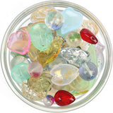 21g Mixed Colors Lampwork Glass Beads for DIY Bracelet Making