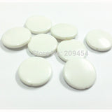 Acrylic Flat Coin Disc Beads for Kids Jewelry - Transparent/Solid - Shipment