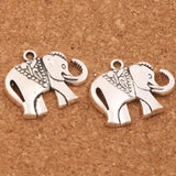 21pcs MIC Zinc Alloy Elephant Charms Pendants DIY Jewelry L1396