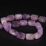 Amethysts Quartz Nugget Cube Pendant Beads
