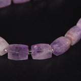 Amethysts Quartz Nugget Cube Pendant Beads