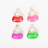 21pcs Zinc Alloy Bag Charms Pendants for Jewelry Accessories