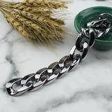 21x30mm ABS Acrylic UV Plating Bead Chain Link for Jewelry Making