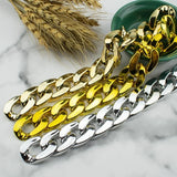 21x30mm ABS Acrylic UV Plating Bead Chain Link for Jewelry Making