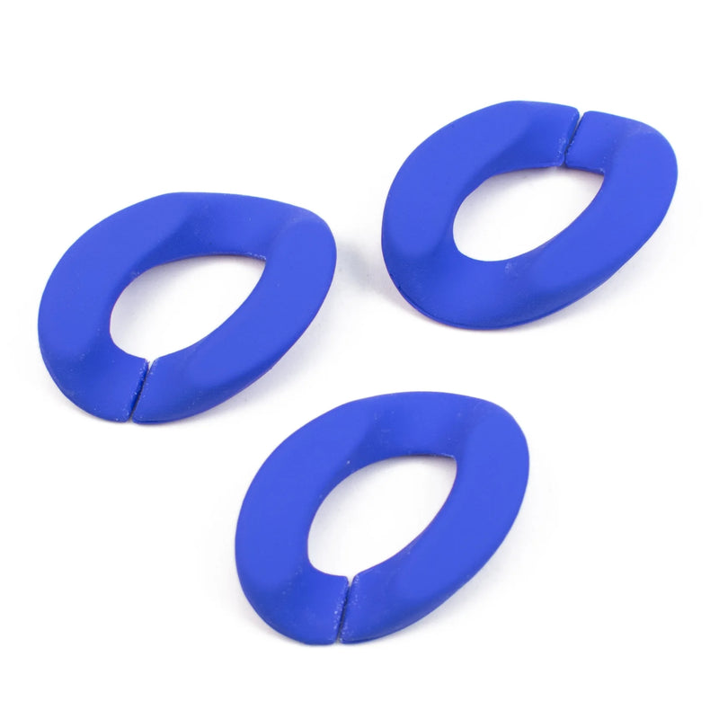 Acrylic Twisted Chains Link Buckle Chain Beads for DIY Jewelry Making