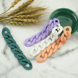 Acrylic Twisted Chains Link Buckle Chain Beads for DIY Jewelry Making