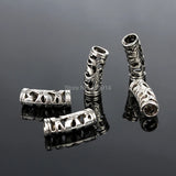 30Pcs Tibetan Silver DIY Beads Charms for Bracelets
