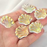 Resin Shell Shape Charms for Jewelry Making - 50pcs/lot