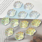 Resin Shell Shape Charms for Jewelry Making - 50pcs/lot