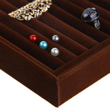 Jewelry Rings Display Show Organizer Tray Box