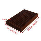 Jewelry Rings Display Show Organizer Tray Box