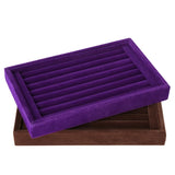 Jewelry Rings Display Show Organizer Tray Box