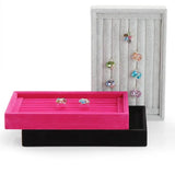 Velvet Jewelry Display Ring Storage Display Box