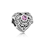 925 Sterling Silver Charm Bracelet DIY Stone for Women Chinese Charms