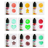 22 Colors Epoxy Pigment Liquid Colorant Dye Ink UV Resin DIY Crafts