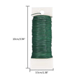 22 Gauge Green Floral Wire for Crafts and Wreaths