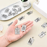 22 PCS Tarot Pendant Cards Astrological Sun And MOON Pendants DIY Supplies