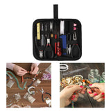 22-Piece Jewelry Making Kit Beading DIY Craft Supplies with Oxford Cloth Bag