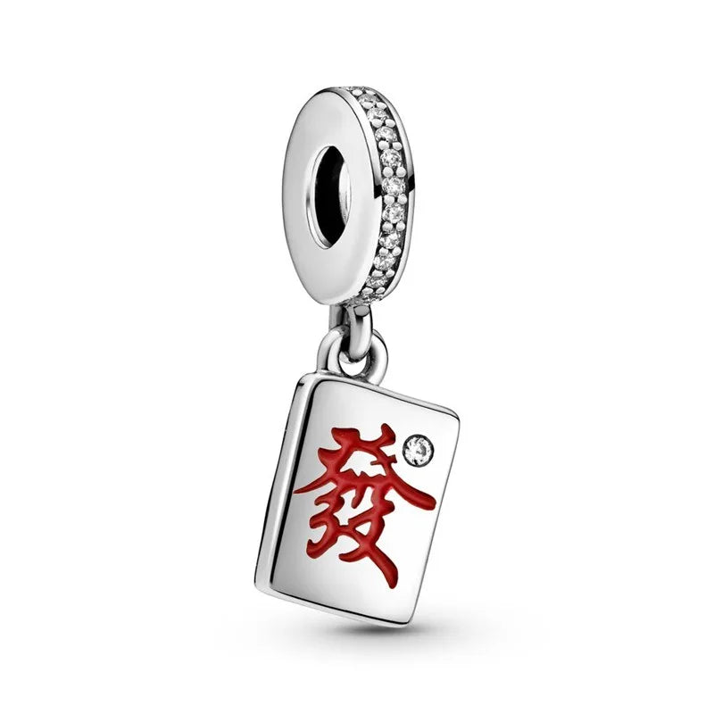 S925 Sterling Silver Love Charms For Bracelet