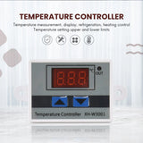 220V Digital LED Temperature Controller Thermostat Switch Probe
