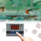 220V Digital LED Temperature Controller Thermostat Switch Probe