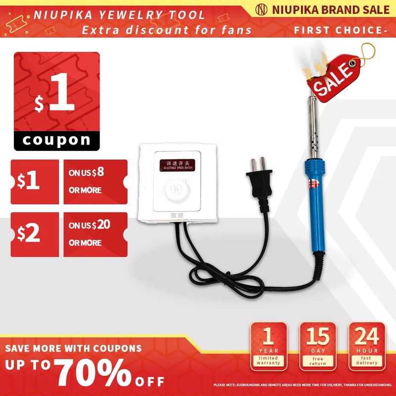 220V Electric Welding Tool Jewelry Soldering Iron