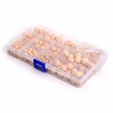 Natural Wood Beads Kit for Jewelry Making DIY Bracelet Necklace 6-14mm