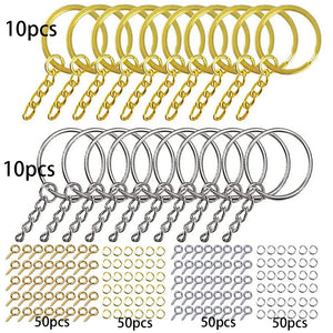 220pcs Jewelry Findings Sets for DIY Resin Jewelry Making Accessories
