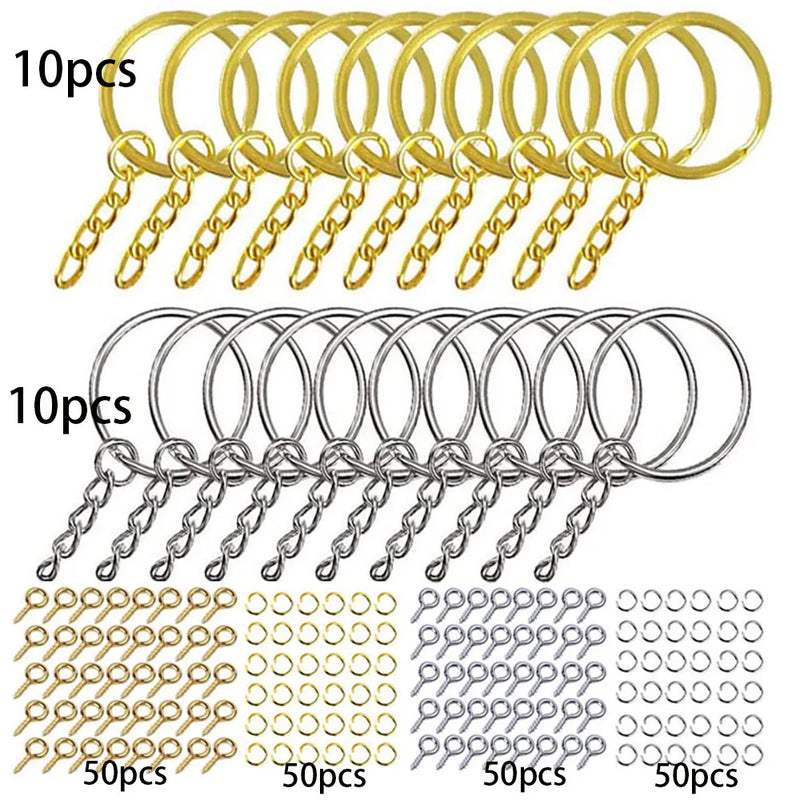 220pcs Jewelry Findings Sets for DIY Resin Jewelry Making Accessories