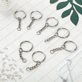 220pcs Metal Keyring Keychain Jump Rings Set for DIY Dolls Toy Models